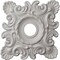 Ekena Millwork Crawley Medallion (Canopies up to 6 3/4"), 18"W x 18"H x 3 1/4"ID x 1 1/2"P, Ultra Pure White CM18CRUWF - alternate 1